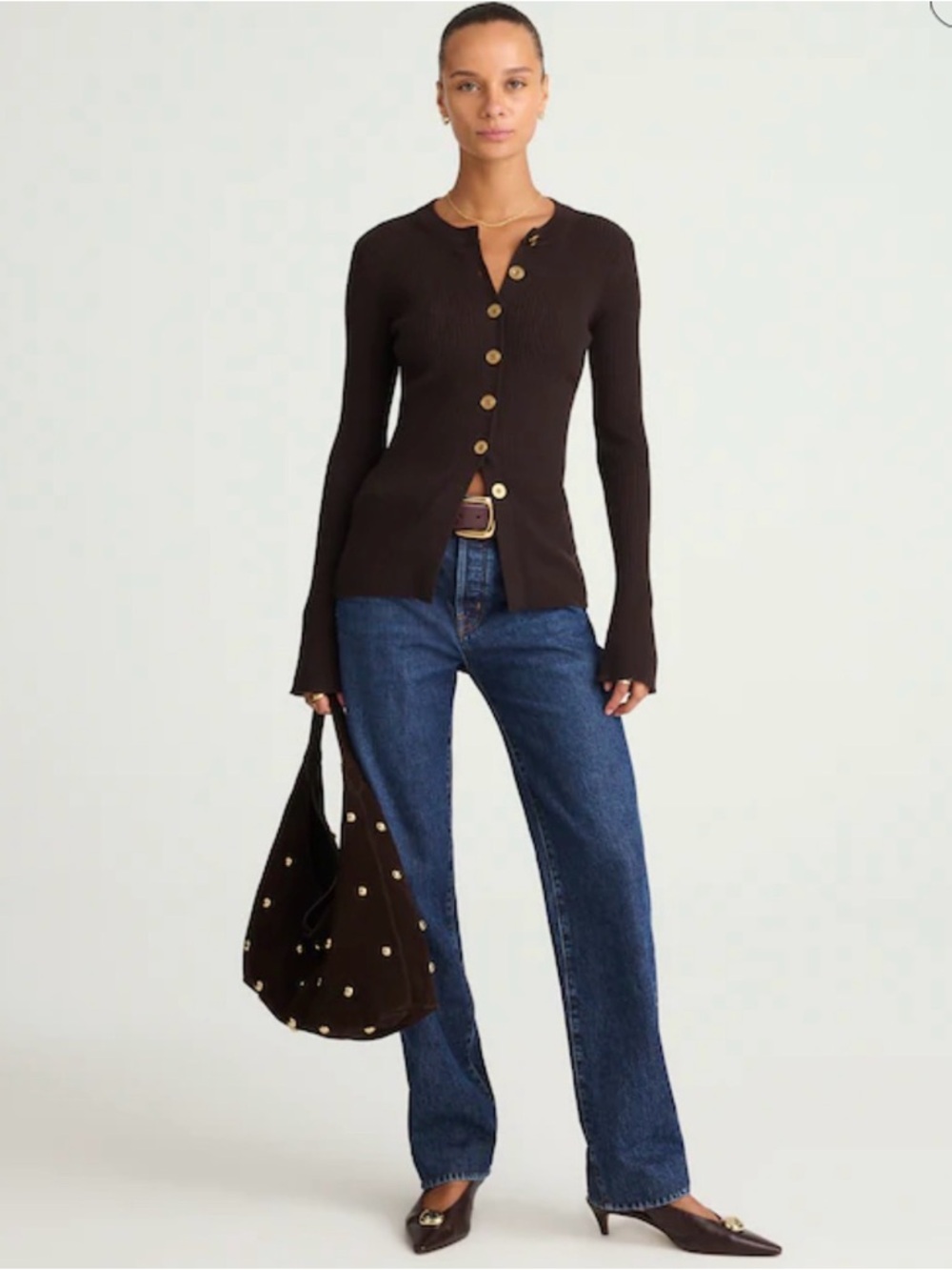 Longline Cardigan Jacket - Picture 5 of 7